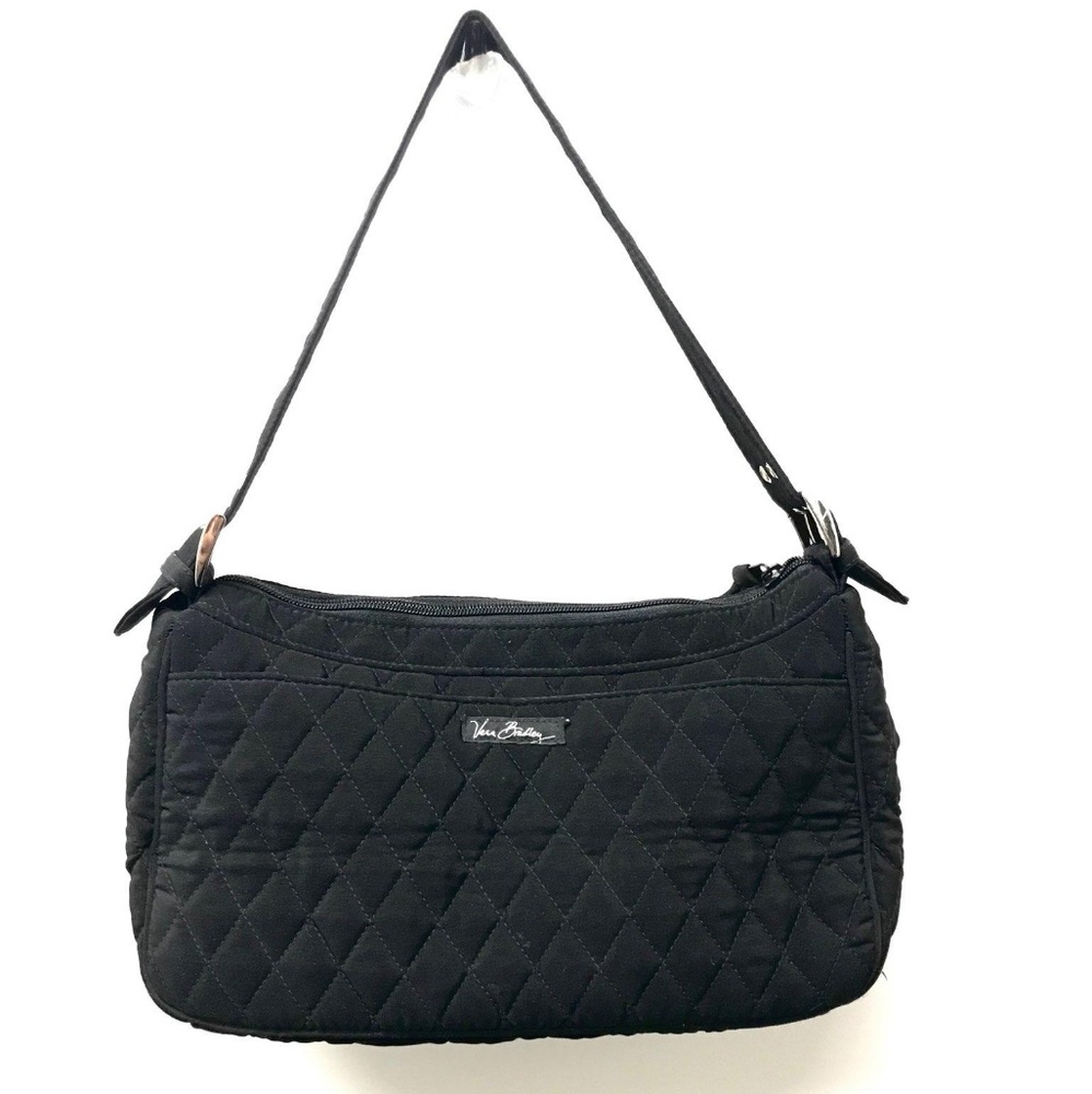 Vera Bradley black quilted purse/ hand bag